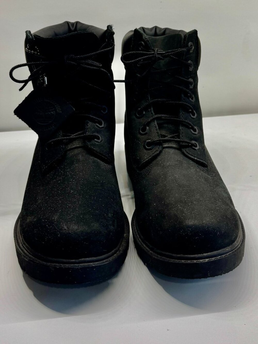 Timberland 6 inch Premium Waterproof Boots - Black Size 8.5M with Hangtag